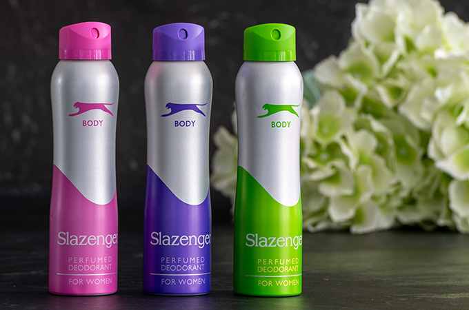 Slazenger's deodorants