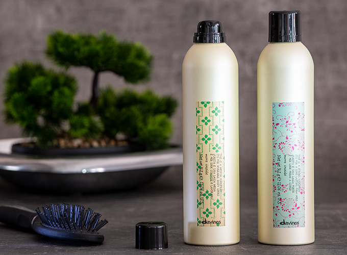 Davines hair care products